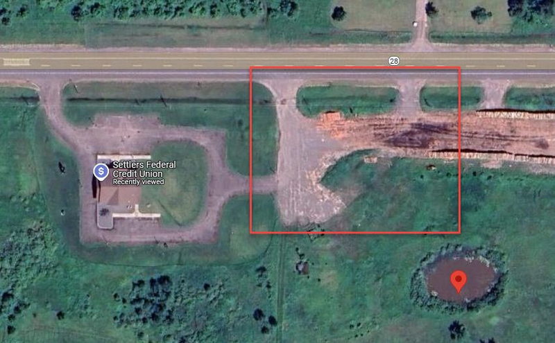 Gramma Grooters - Aerial Map Of Lot (newer photo)